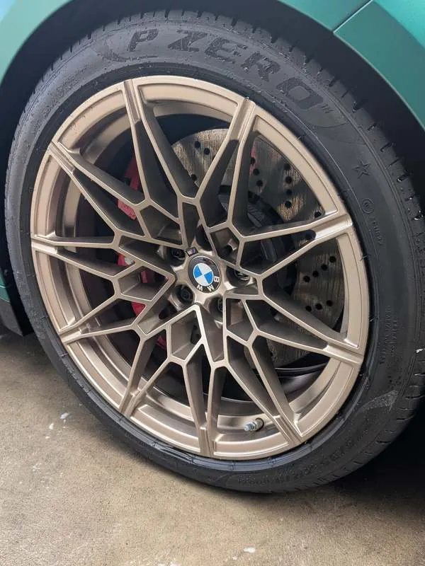 Wheels cleaned to detail | mobile car detailing by Luxe Mobile Car Spa